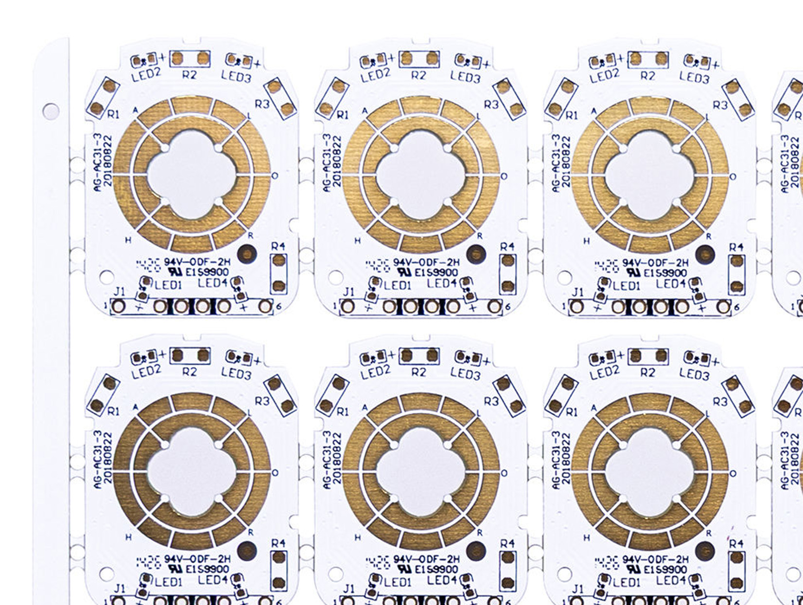 4L Battery Board Thick Gold