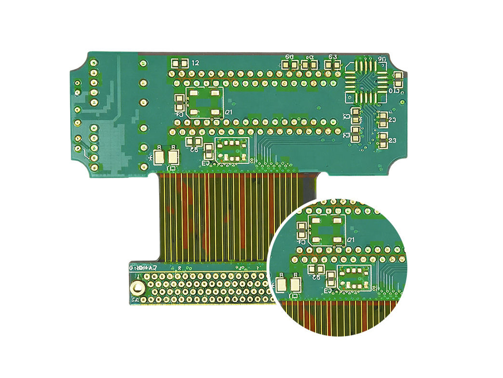 6L Automotive rigid+flex board