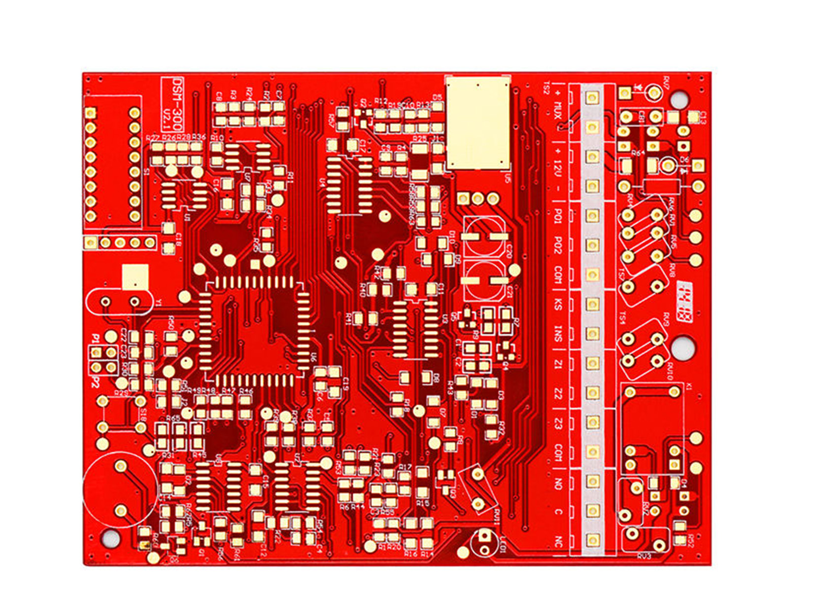 04-6L Gold Fingers VGA PCB